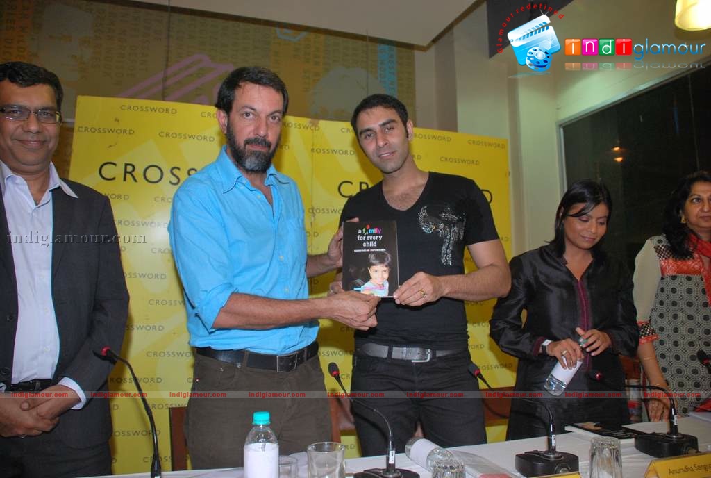 Rajat kapur and Sandip Soparkar at book launch on child adoption Event hd photo